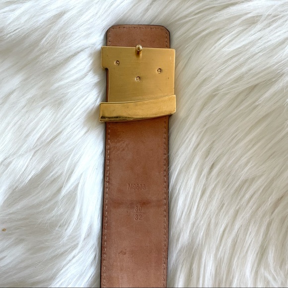 Authentic Louis Vuitton Monogram Belt - Size 80 - Picture 5 of 8